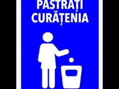 Semn de pastrarea curateniei